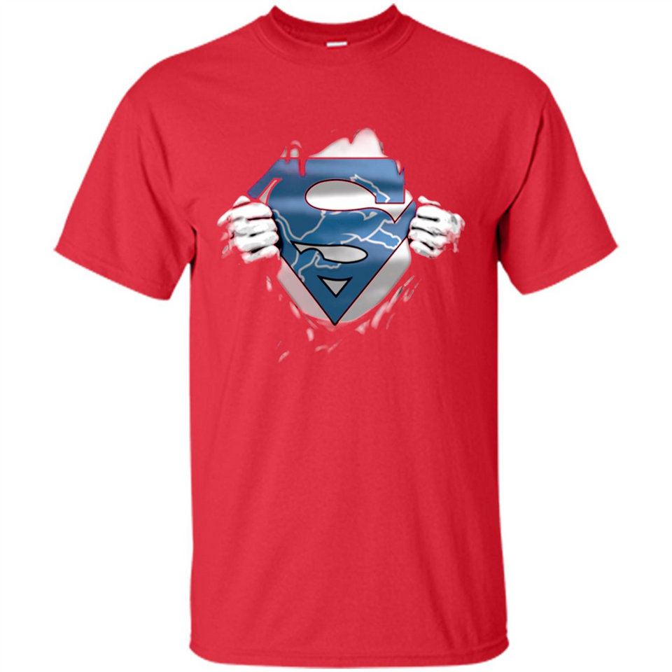 Detroit Lions And Superman Fans - Shirt
