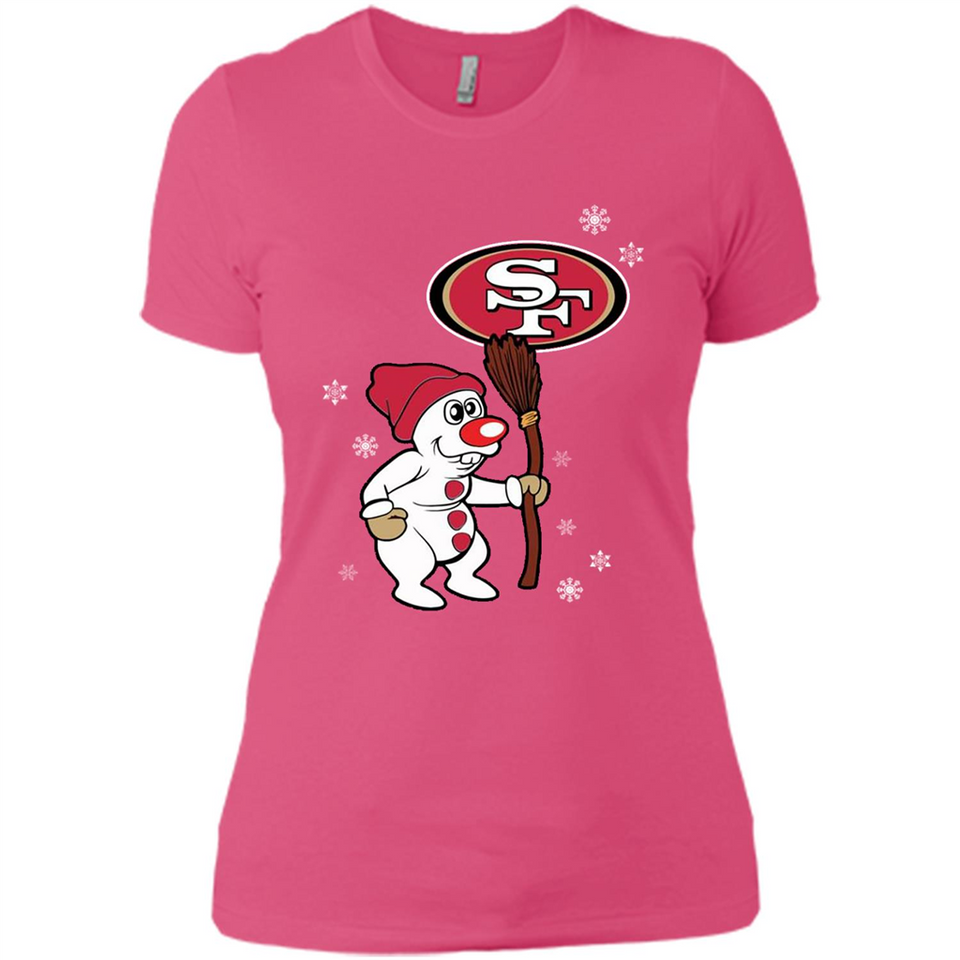San Francisco 49ers Snowman