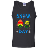 Snow Day Shirt For Dallas Stars Vs Minion Fans pingpong
