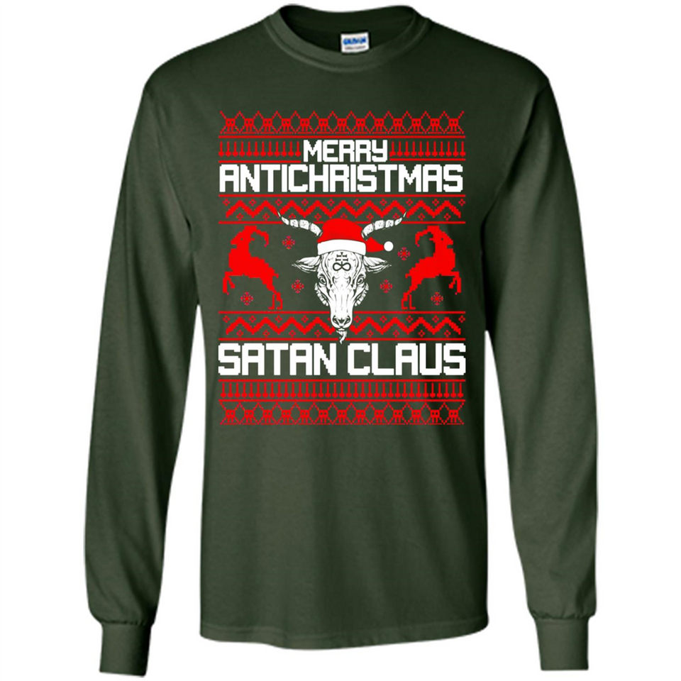 Merry Antichristmas Satan Claus - Long Sleeve T-Shirt