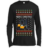 Merry Christmas Forklift ugly sweatshirt PINGPONG
