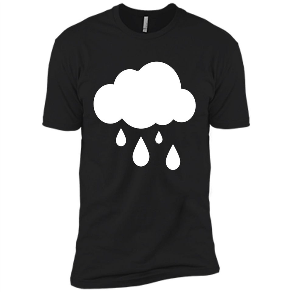 Rain Graphic Funny Black mugs PINGPONG - Premium Short Sleeve T-Shirt