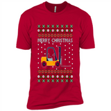 Merry Christmas Forklift ugly sweatshirt PINGPONG