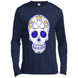 St. Louis Blues Hockey Sugar Skull Day of the Dead