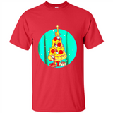 Funny Pizza Ugly Christmas Sweater Xmas Pizza Tree - Shirt
