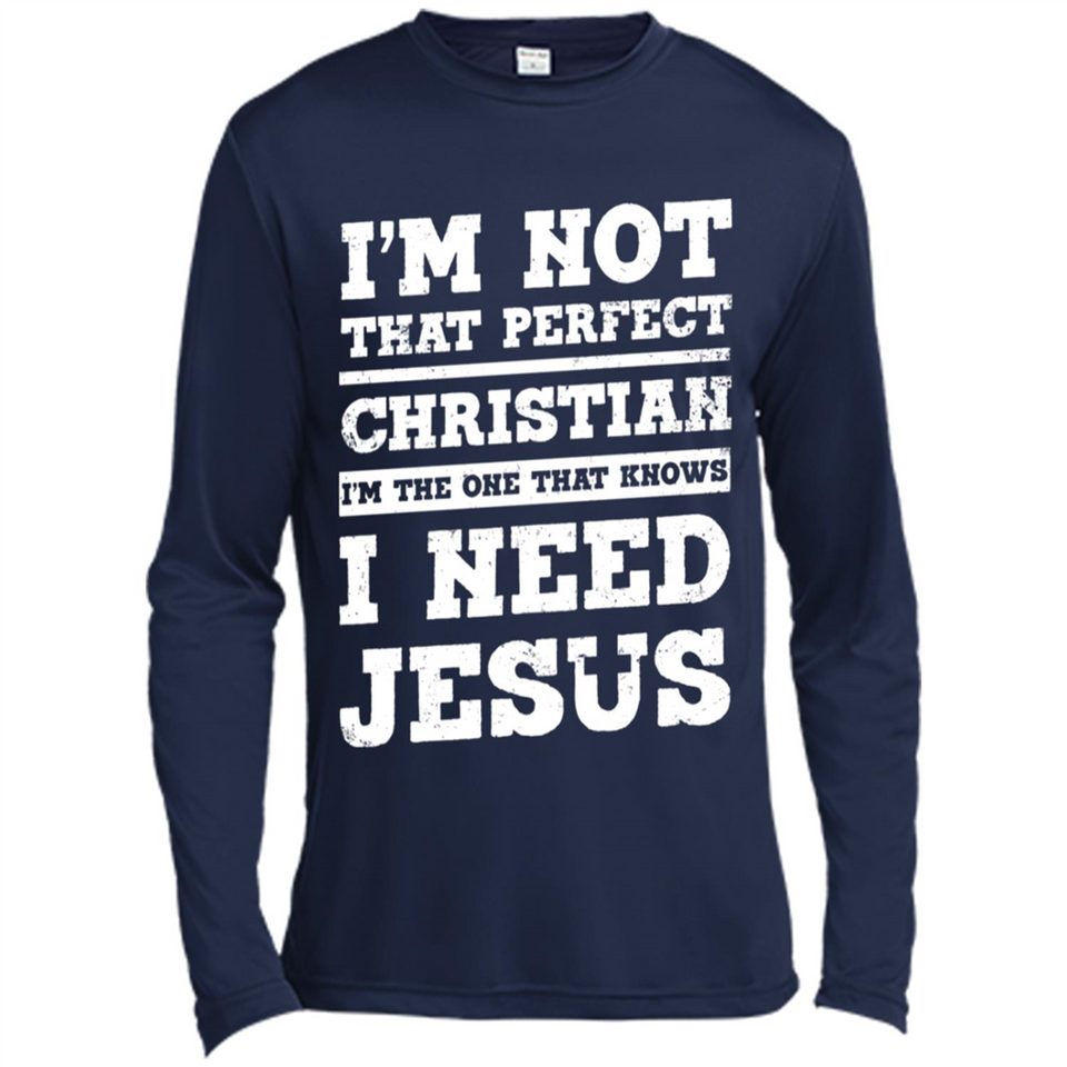 I'm The One That Known I Need Jesus - Canvas Long Sleeve T-Shirt