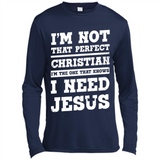 I'm The One That Known I Need Jesus - Canvas Long Sleeve T-Shirt