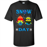 Snow Day Shirt For Charlotte Hornets Vs Minion Fans pingpong