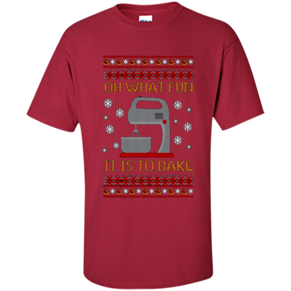 Oh What Fun It Is To Bake Ugly Christmas sweater Sweater PINGPONG