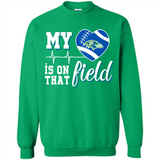 Baltimore Ravens Football My Heart is on that Field - Sweatshirt