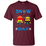 Snow Day Shirt For Jacksonville Jaguars Vs Minion Fans pingpong