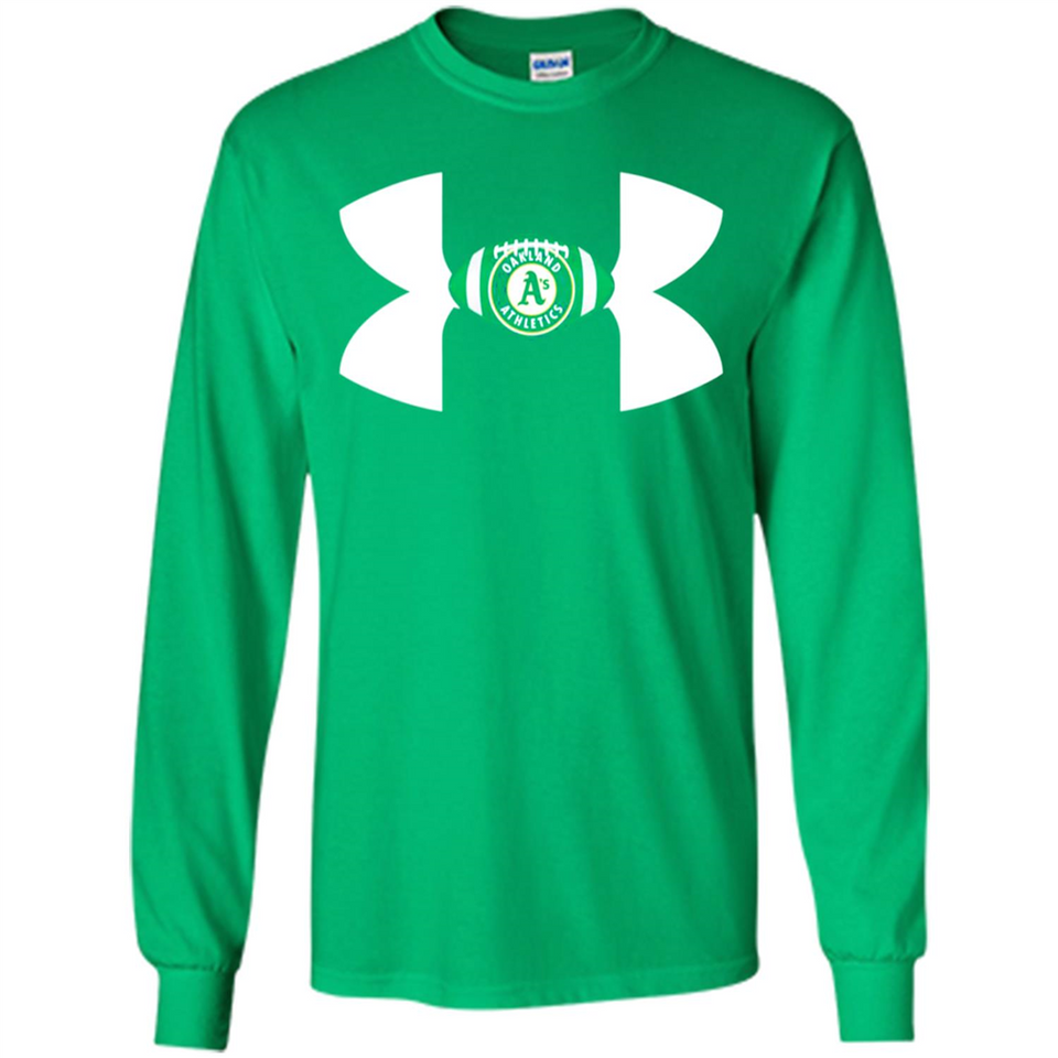 Oakland Athletics Under Armour Logo - Long Sleeve T-Shirt