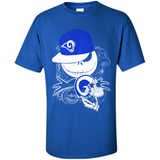 Jack Skellington The Nightmare Before Christmas-Rams Football - Shirt