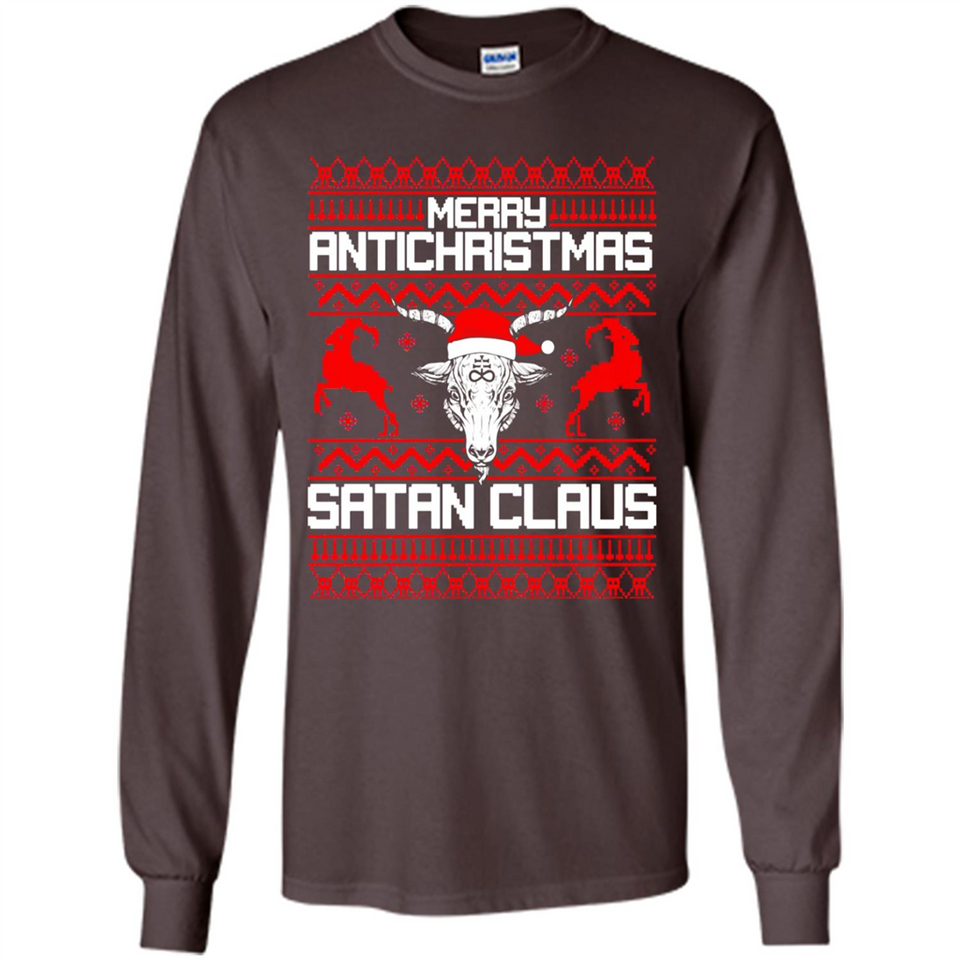 Merry Antichristmas Satan Claus - Long Sleeve T-Shirt