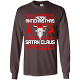 Merry Antichristmas Satan Claus - Long Sleeve T-Shirt
