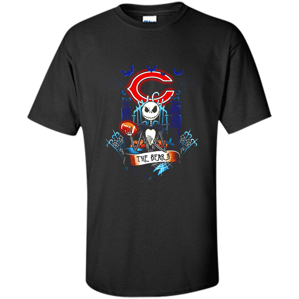 Chicago Bears Halloween The Nightmare Before Christmas - Shirt
