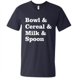 Tasty Cereal Recipe Bowl Milk Spoon