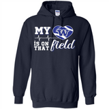 Washington Huskies Football My Heart is on that Field - Hoodie