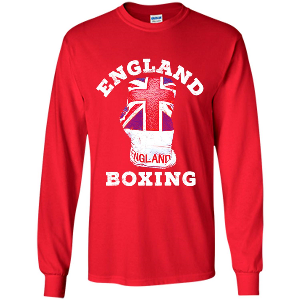 UK and England Boxing - Long Sleeve T-Shirt