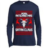 Merry Antichristmas Satan Claus Sweatshirt PINGPONG