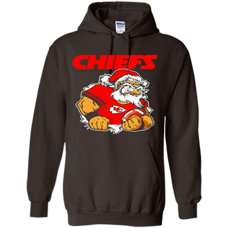 Grumpy Santa Claus Kansas City Chiefs Football Team PINGPONG