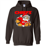 Grumpy Santa Claus Kansas City Chiefs Football Team PINGPONG