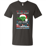 YODA SILENT NIGHT JEDI NIGHT CHRISTMAS UGLY SWEATER