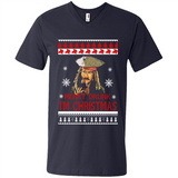 Jack sparrow Merry Drunk I'm Christmas - Men's V-Neck