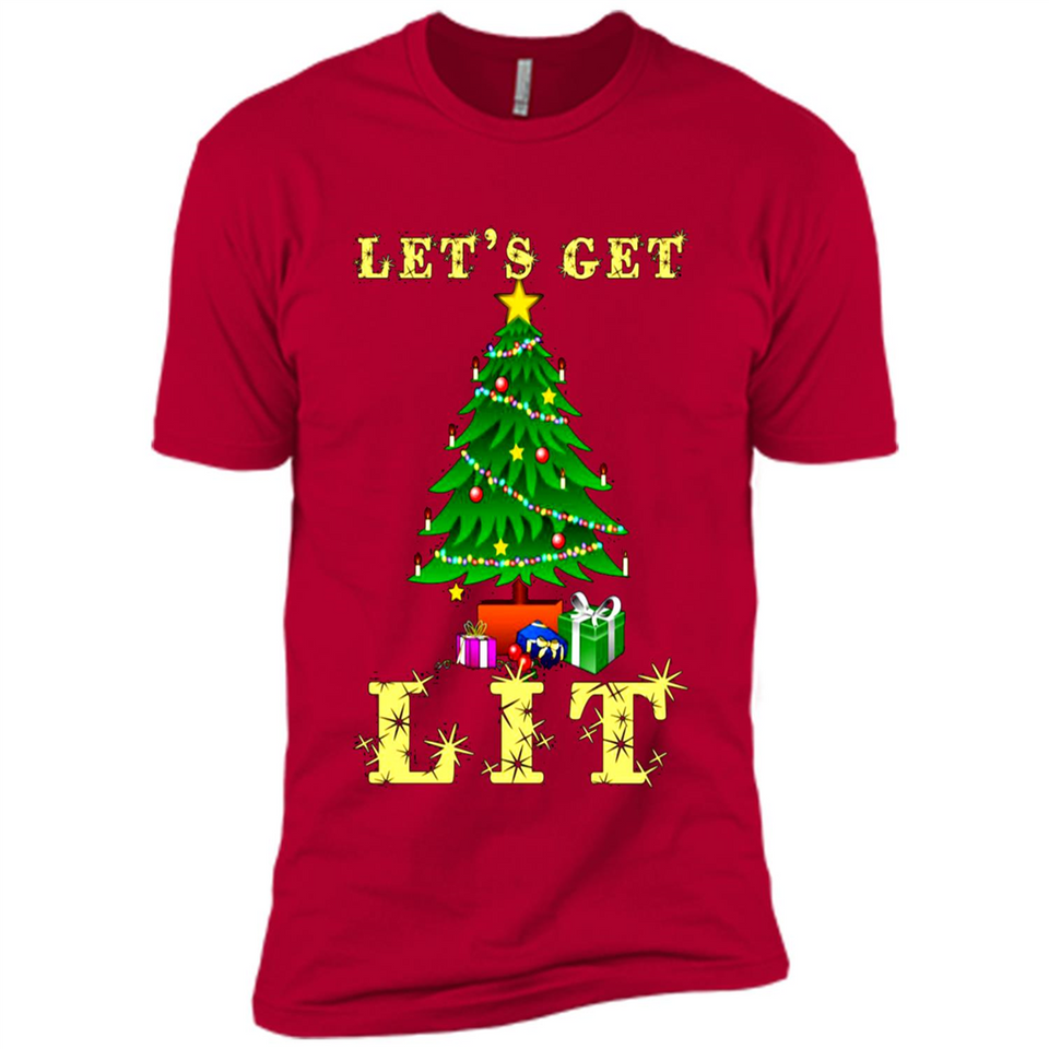 Let’s Get Lit Christmas Drinking sweater PINGPONG