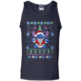 Stitch ugly christmas sweater - Tank Top
