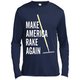 Make America Rake Again California Fires Paradise Youth T-Shirt PINGPONG - Canvas Long Sleeve T-Shirt