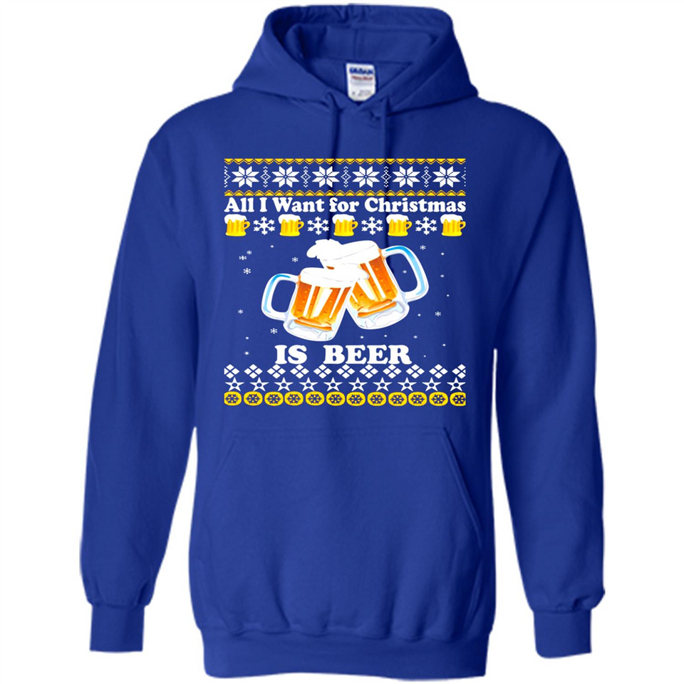 All I want for Christmas is Beer Sweater PINGPONG