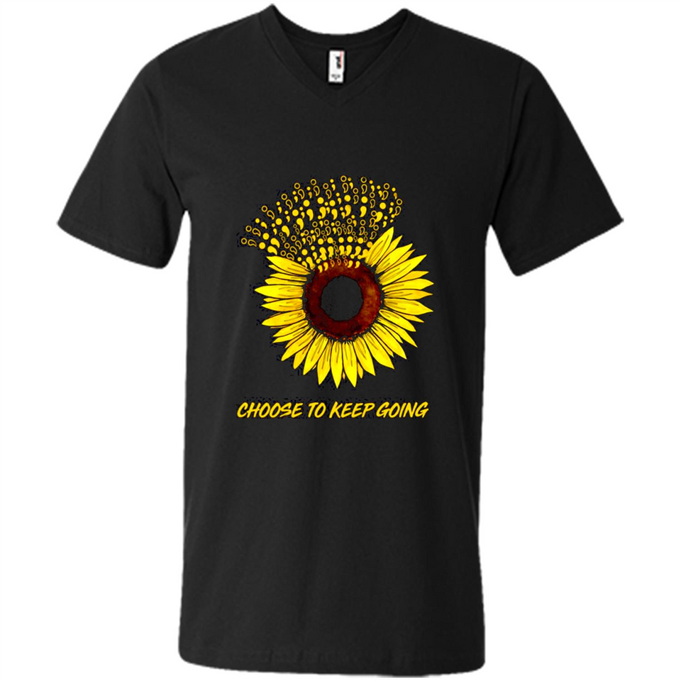 Semicolon Sunflower choose to keep going PINGPONG