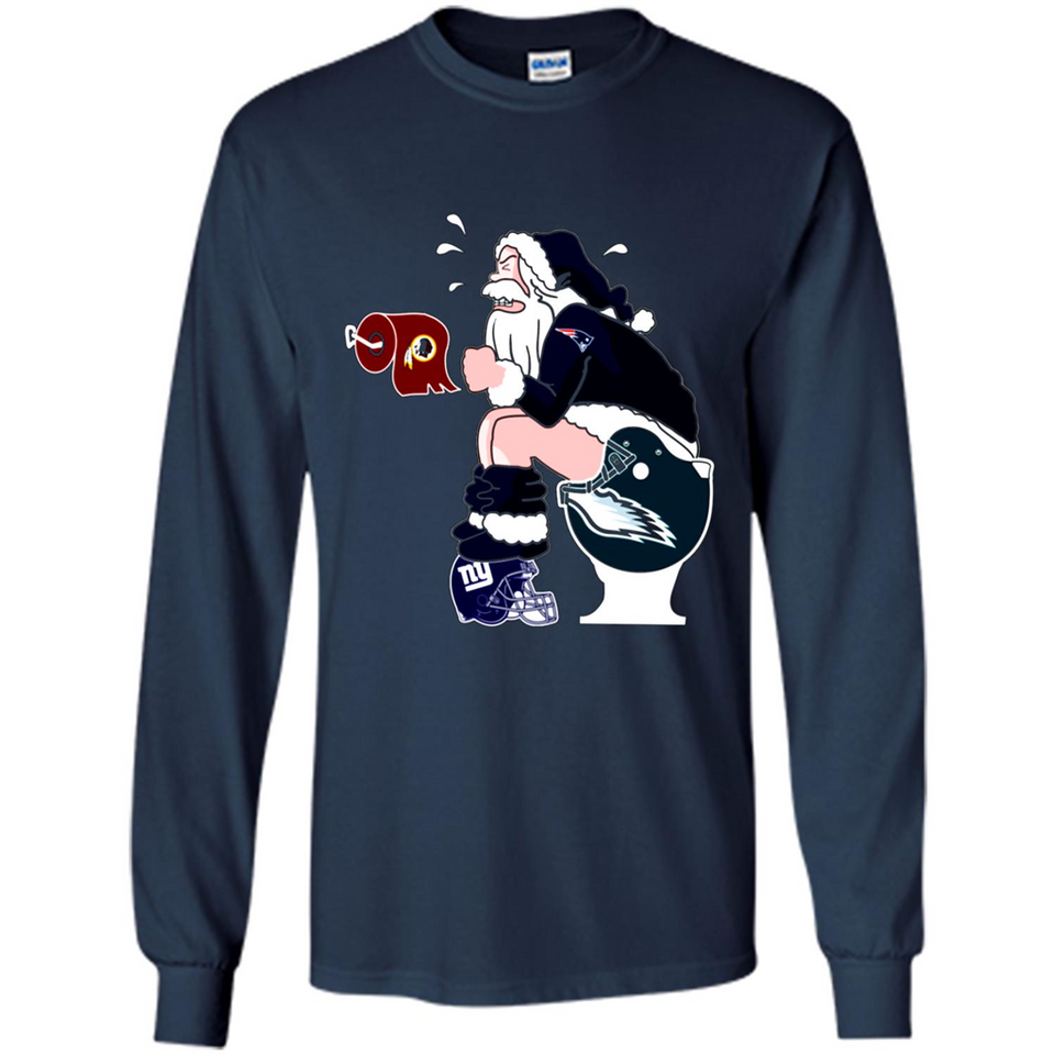 New England Patriots Toilet Santa Claus PINGPONG