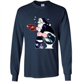 New England Patriots Toilet Santa Claus PINGPONG