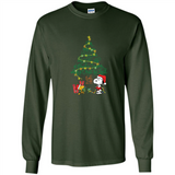 Snoopy-Woodstock-Christmas-tree-for-unto-you-is-born-this-day