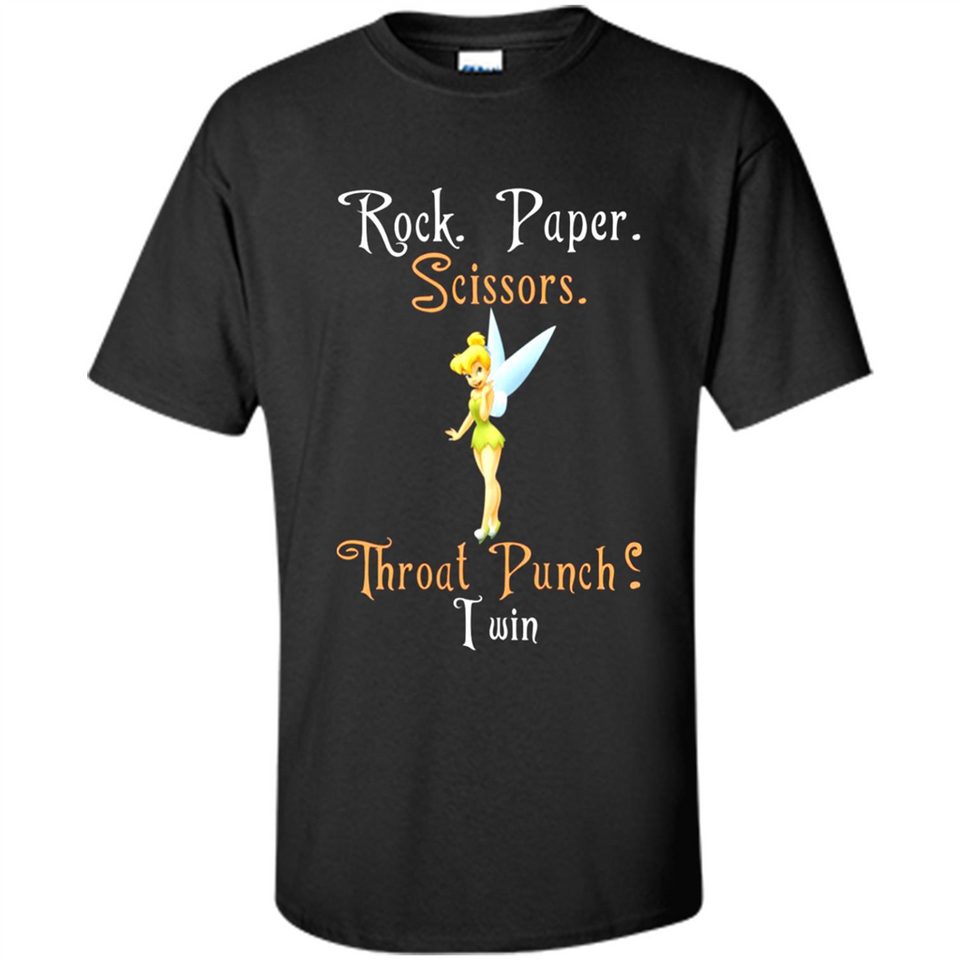 Tinker Bell Rock Paper Scissors Throat Punch I win PINGPONG