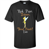Tinker Bell Rock Paper Scissors Throat Punch I win PINGPONG