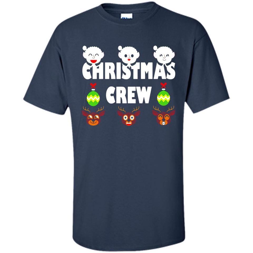 Christmas Crew Gifts Santa Elves Reindeer - Shirt