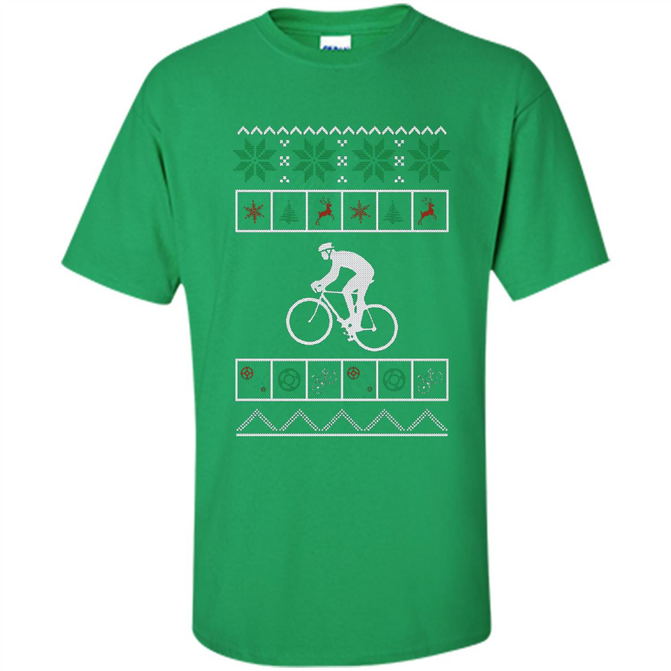 Christmas Ugly Sweater Cycling - Ugly Christmas Sweater - Shirt