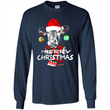 Fabulous Mooey christmas Heifers Cow Christmas lights - Long Sleeve T-Shirt