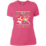 Santa vs Deer Football Ugly Christmas PINGPONG