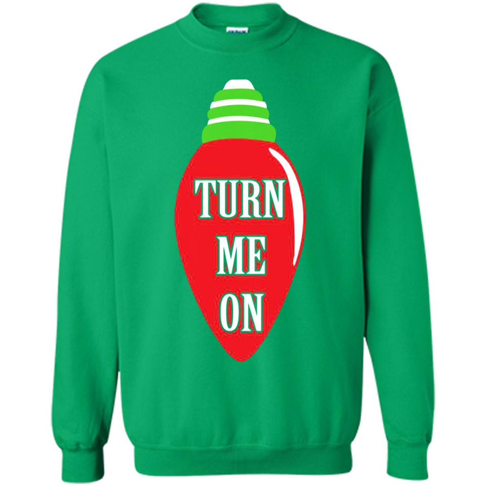 Turn Me On Christmas Tree Light Bulb Decoration