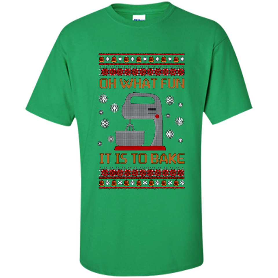 Oh What Fun It Is To Bake Ugly Christmas sweater Sweater PINGPONG