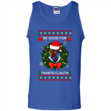 Mike Tyson Thanta Clauth Santa Claus Christmas sweater PINGPONG