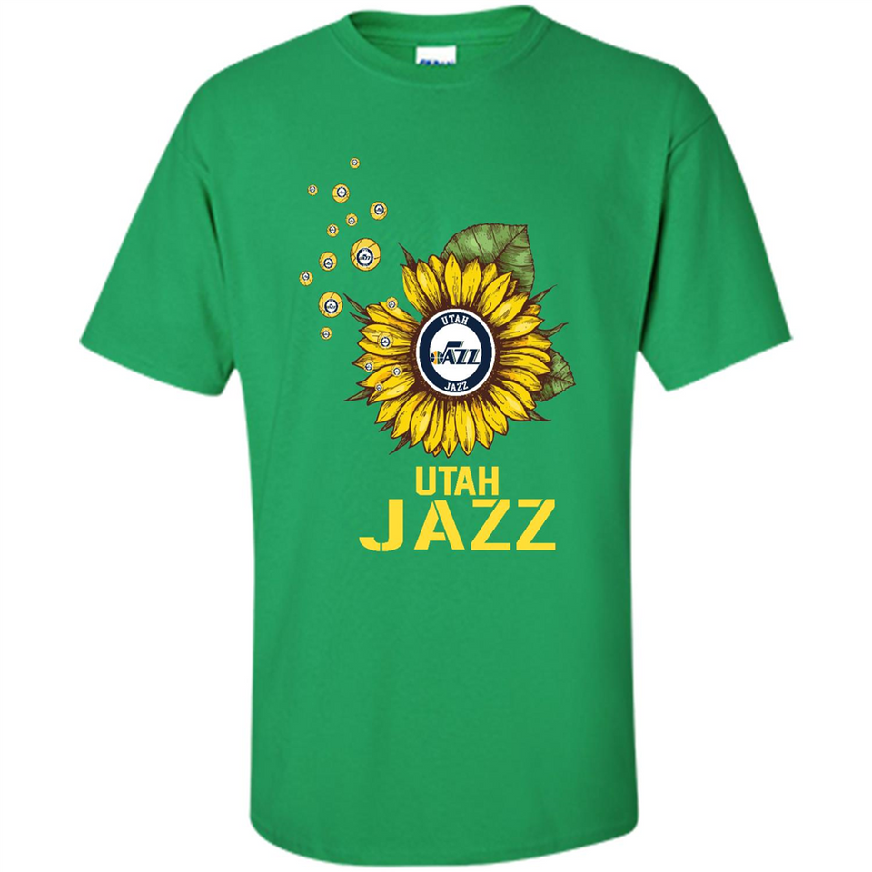 Utah Jazz Basketball Sunflower