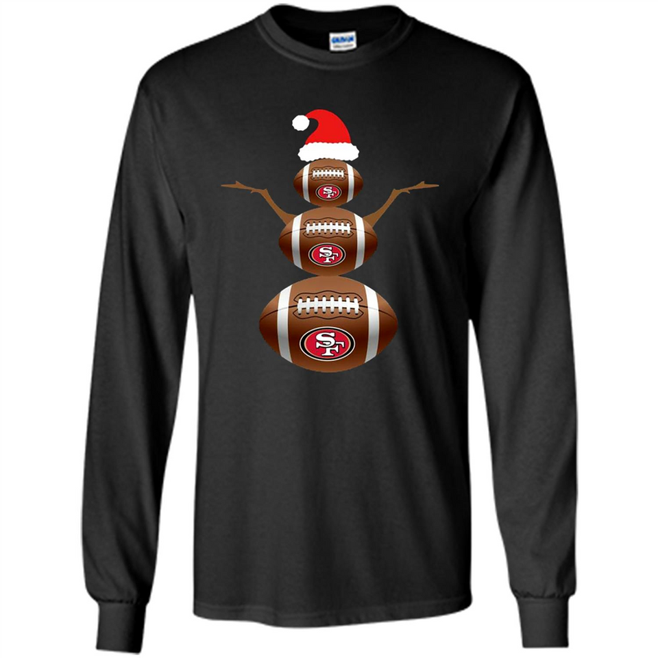San Francisco 49ers NFL Dabbing Snowman Xmas