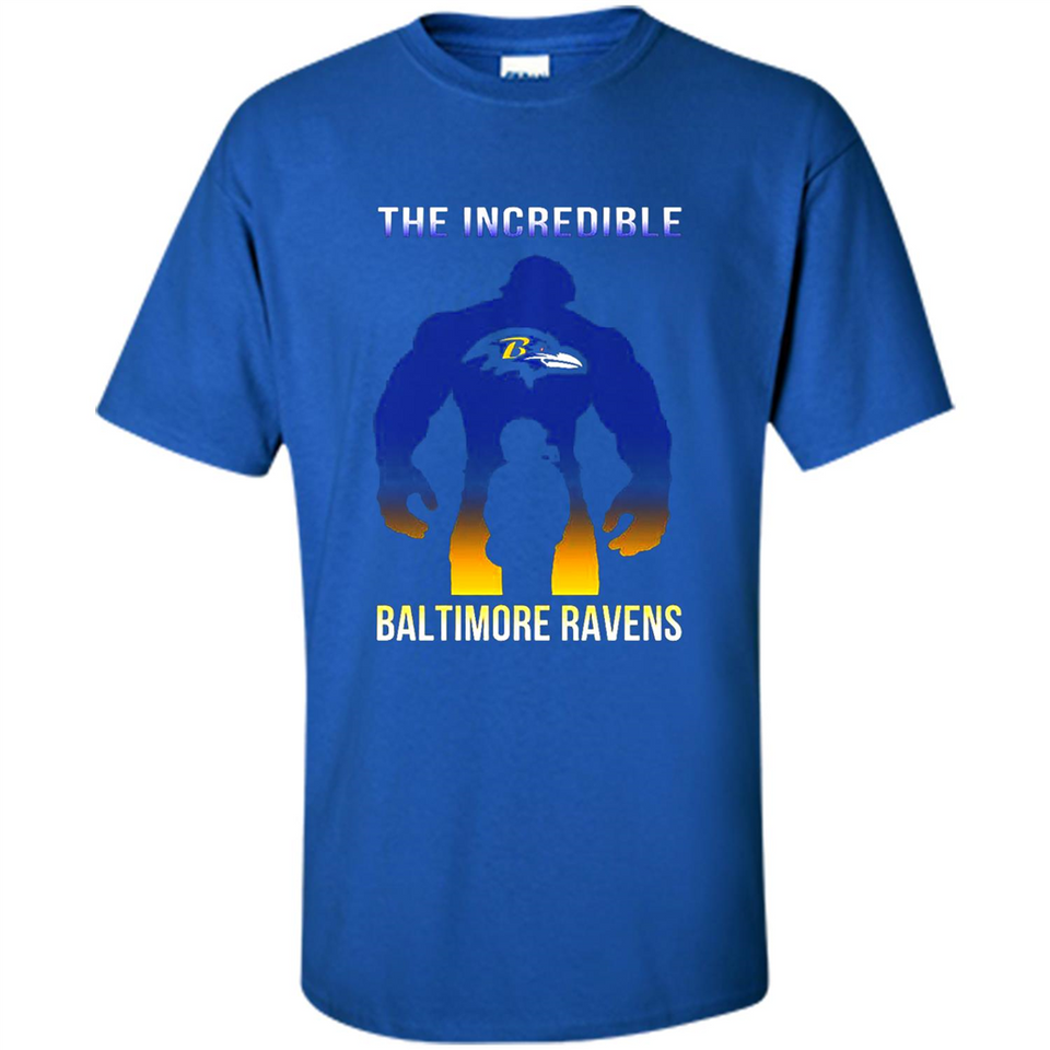 The Incredible Baltimore Ravens Hulk NFL Football