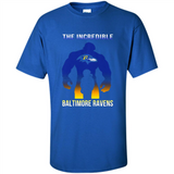 The Incredible Baltimore Ravens Hulk NFL Football