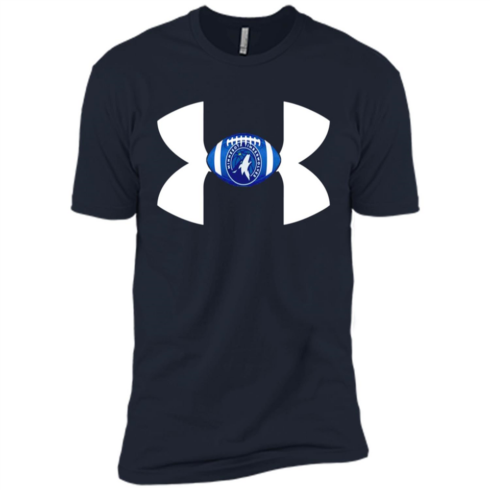 MinnesotaTimberwolves Under Armour Logo - Premium Short Sleeve T-Shirt